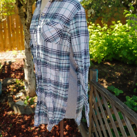 Long Flannel Shirt - Picture 3 of 6